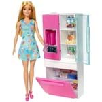 Ficha técnica e caractérísticas do produto Barbie - Móvel com Boneca - Geladeira Ghl84 - MATTEL