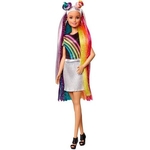 Ficha técnica e caractérísticas do produto Barbie Penteados De Arco Íris - Mattel