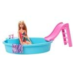 Ficha técnica e caractérísticas do produto Barbie Piscina Chique com Boneca – Mattel