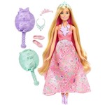 Ficha técnica e caractérísticas do produto Barbie Princesa Cabelos Coloridos - Mattel