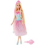 Ficha técnica e caractérísticas do produto Barbie - Princesa Cabelos Longos - Pink