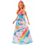 Ficha técnica e caractérísticas do produto Barbie Princesa Dreamtopia Tiara Rosa - Mattel