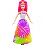 Ficha técnica e caractérísticas do produto Barbie Princesa Luzes Arco Íris - Mattel DPP90