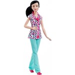 Ficha técnica e caractérísticas do produto Barbie Profissões Enfermeira Morena - Mattel