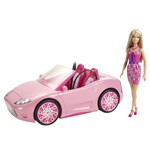 Ficha técnica e caractérísticas do produto Barbie Real Carro Glam com Boneca - Mattel - Barbie