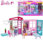Ficha técnica e caractérísticas do produto Barbie Real Casa Glam com Boneca 60cm Fxg55 - Mattel