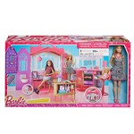 Ficha técnica e caractérísticas do produto Barbie Real Casa Portátil com Boneca - Mattel