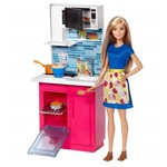Ficha técnica e caractérísticas do produto Barbie Real Cozinha com Boneca Mattel