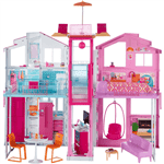Ficha técnica e caractérísticas do produto Barbie Real Super Casa 3 Andares - DLY32- Mattel