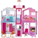 Ficha técnica e caractérísticas do produto Barbie Real Super Casa 3 Andares Mattel DLY32