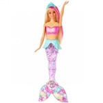 Ficha técnica e caractérísticas do produto Barbie Sereia Dreamtopia Luzes Arco-Íris - Mattel GFL82