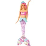 Ficha técnica e caractérísticas do produto Barbie Sereia Luzes Arco-íris Gfl82 - Mattel