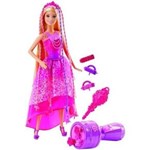 Ficha técnica e caractérísticas do produto Barbie Tranças Mágicas Reino dos Penteados Mágicos - Mattel