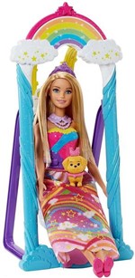 Ficha técnica e caractérísticas do produto Barbie Trono de Arco Iris (8067) - Mattel