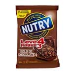 Ficha técnica e caractérísticas do produto Barra de Cereais Nutry Bolo de Chocolate Leve 4 Pague 3 Unidades
