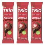 Ficha técnica e caractérísticas do produto Barra de Cereal Trio com 3 Unid Morango com Chocolate