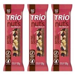 Ficha técnica e caractérísticas do produto Barra de Cereal Trio Nuts com 3 Unid com Chocolate