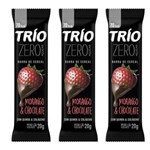 Ficha técnica e caractérísticas do produto Barra de Cereal Trio Zero Açúcar com 3 Unid Morango com Chocolate