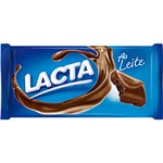 Barra de Chocolate ao Leite Lacta 150g - 1 Unidade