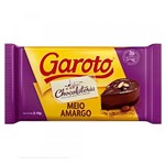 Ficha técnica e caractérísticas do produto Barra de Chocolate Meio Amargo 2,1kg - Garoto