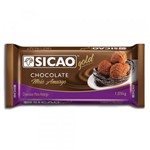 Ficha técnica e caractérísticas do produto Barra de Chocolate Meio Amargo Gold 1,05kg - Sicao