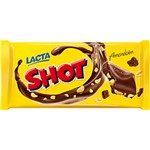 Ficha técnica e caractérísticas do produto Barra de Chocolate Shot ao Leite com Amendoins Lacta 155g - 1 Unidade