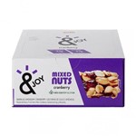 Ficha técnica e caractérísticas do produto Barra Mixed Nuts &JOY Cranberry 30g X 12 - Agtal