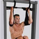 Ficha técnica e caractérísticas do produto Barra Porta Iron Gym Multifuncional com 2 Tipóias Liveup