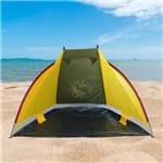 Barraca Beach Tent Abrigo Proteção Sol Vento P/praia Camping CBR03617