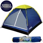 Barraca Camping Tenda Iglu 4 Pessoas Mor Acampamento Praia