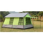 Ficha técnica e caractérísticas do produto Barraca de Camping Mansão 10 Pessoas Adventure Brasil ADV-1002 Verde