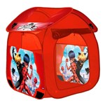 Ficha técnica e caractérísticas do produto Barraca Portátil Casa Miraculous Ladybug Zippy Toys