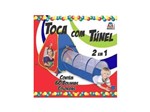 Ficha técnica e caractérísticas do produto Barraca Toca 2 em 1 com Túnel 60 Bolinhas - Braskit