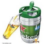 Ficha técnica e caractérísticas do produto Barril Chopp Heineken 5 Litros