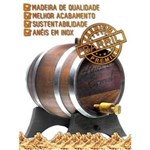 Ficha técnica e caractérísticas do produto Barril de Carvalho - Premium 6L(6000ml) - Único