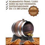 Ficha técnica e caractérísticas do produto Barril de Carvalho - Prime / Luxo 1l(1000ml)