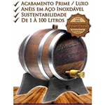 Ficha técnica e caractérísticas do produto Barril de Carvalho - Prime / Luxo 5L(5000ml) - Único