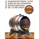 Ficha técnica e caractérísticas do produto Barril de Carvalho - Prime / Luxo 2L(2000ml) - Único