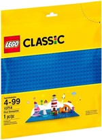 Ficha técnica e caractérísticas do produto Base de Construção Azul Lego Classic - Lego 10714