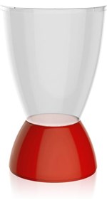 Ficha técnica e caractérísticas do produto Banqueta Argo Assento Cristal Base Color Vermelha - Im In