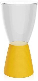 Ficha técnica e caractérísticas do produto Banqueta Carbo Assento Cristal Base Color Amarela - Im In