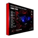 Ficha técnica e caractérísticas do produto Base para Notebook C3tech 17,3" Gamer Nbc-100bk