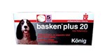 Ficha técnica e caractérísticas do produto Basken Plus 20 C/ 4 Comp Konig - Vermífugo Cães - Konig