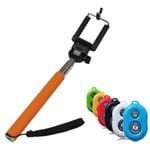 Ficha técnica e caractérísticas do produto Bastão Selfie 1m Monopod Aço Z07-1 Laranja Controle