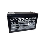 Ficha técnica e caractérísticas do produto Bat Unipower 12v 9ah F187 (up1290)