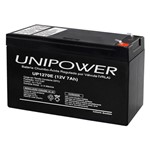 Ficha técnica e caractérísticas do produto Bateria 12V 7,0Ah (Up1270E)F187 Unipower