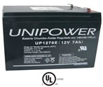 Ficha técnica e caractérísticas do produto Bateria 12v - 7 Ah Up1270-e Unipower