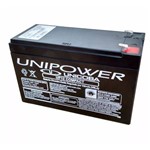 Ficha técnica e caractérísticas do produto Bateria 12v 7ah Compact para Alarme, Cercas - Unipower