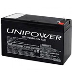 Ficha técnica e caractérísticas do produto Bateria 12V 7Ah para Segurança UP1270SEG - Unipower - Unipower