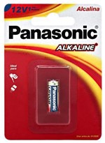 Ficha técnica e caractérísticas do produto Bateria 12V Alcalina Panasonic - (cx C/ 10)